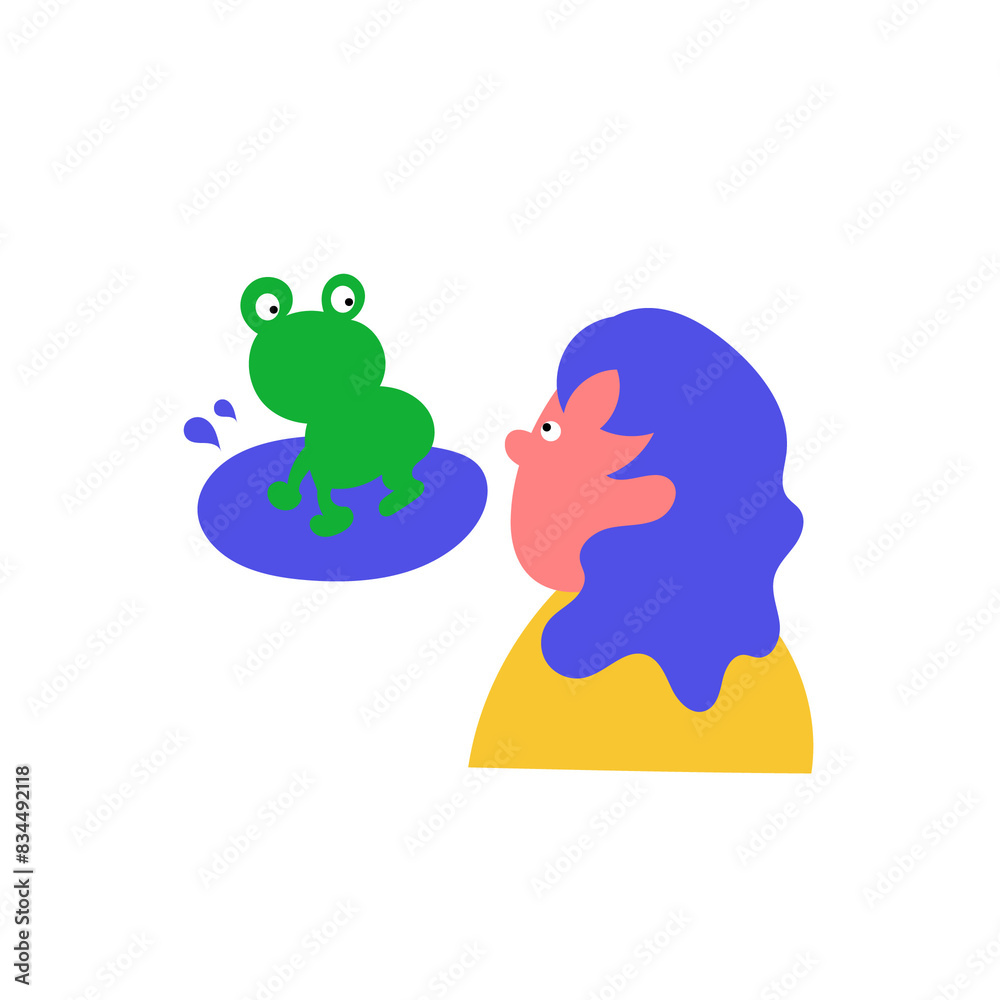 frog in the puddle frog in the puddle