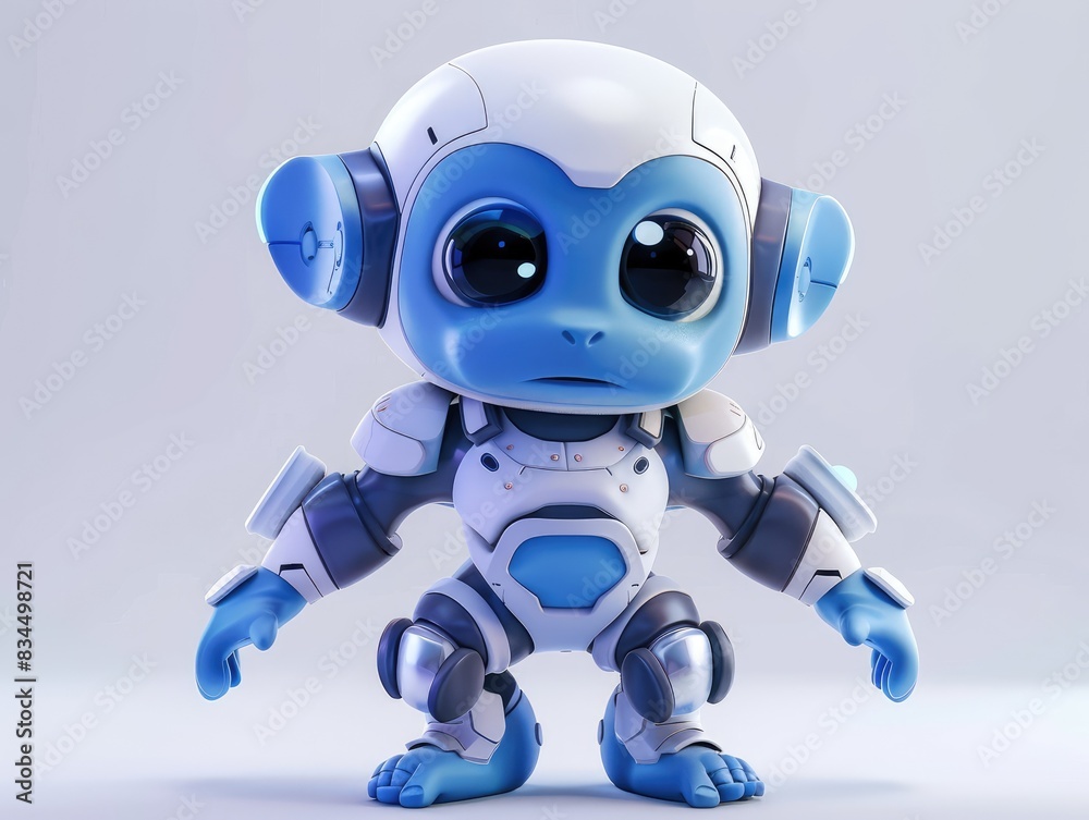 blue screen robot android