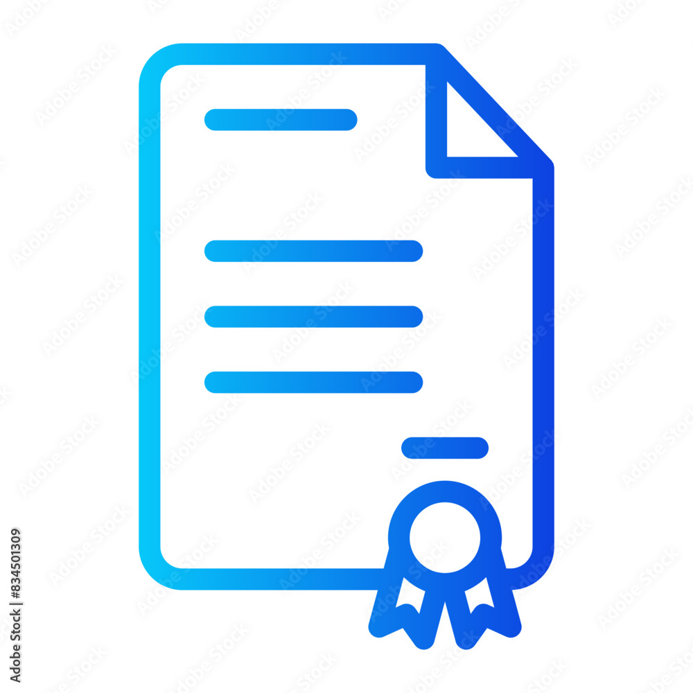 certificate document icon certificate document icon