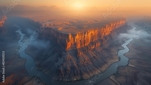 grand canyon view from above