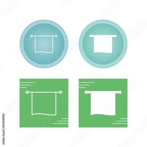 Towel Dryer Vector Icon