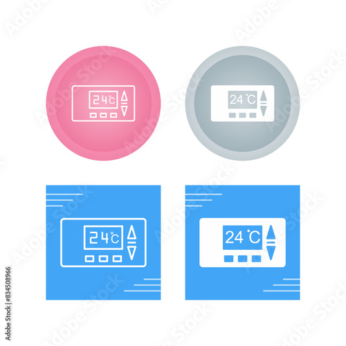 Thermostat Vector Icon
