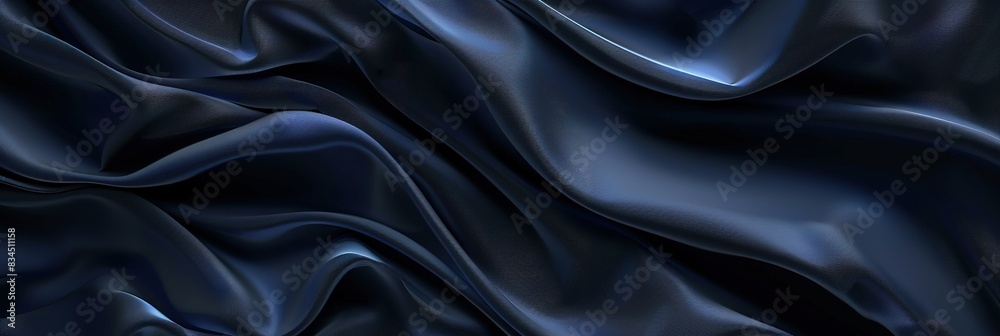 Obraz premium Navy blue color. Abstract dark elegant background Gradient