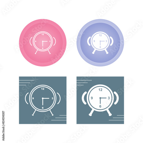 Alarm Clock Vector Icon