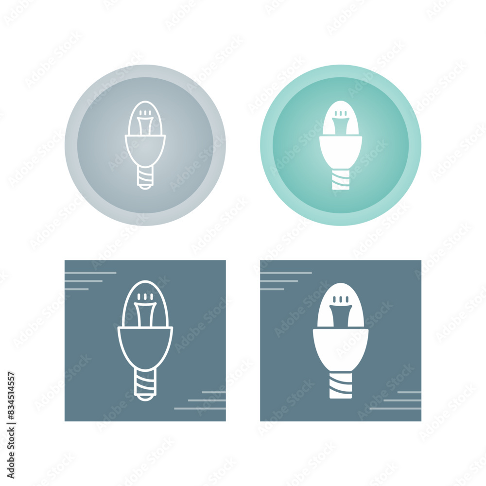Bulb Vector Icon Bulb Vector Icon