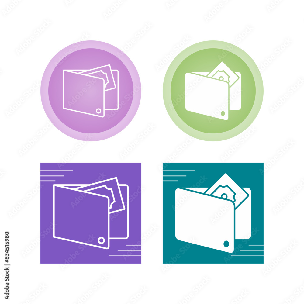 Money from Wallet Vector Icon Money from Wallet Vector Icon