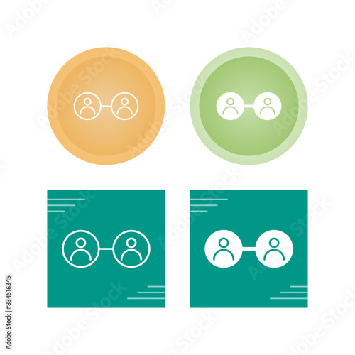 Social Circle Vector Icon