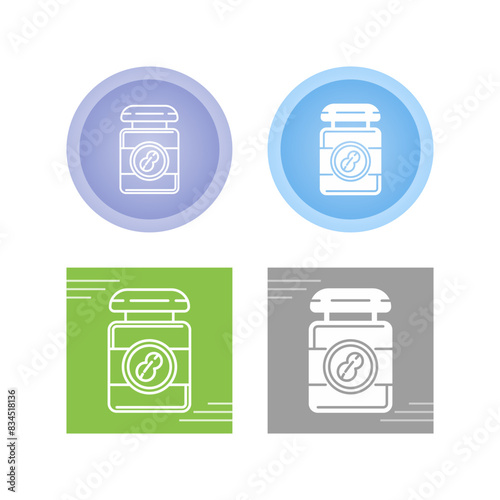 Peanut Butter Vector Icon