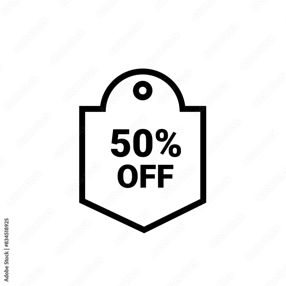50 Percent sale badge template 50 Percent sale badge template