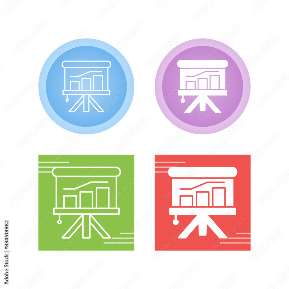 Graph Vector Icon Graph Vector Icon