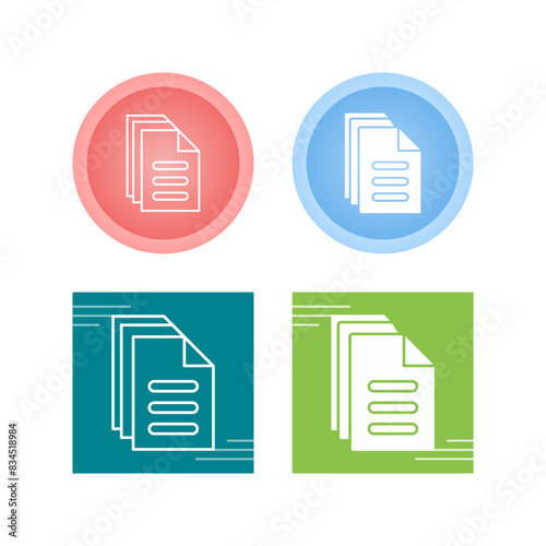 Document Vector Icon
