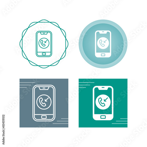 Incoming Call Vector Icon