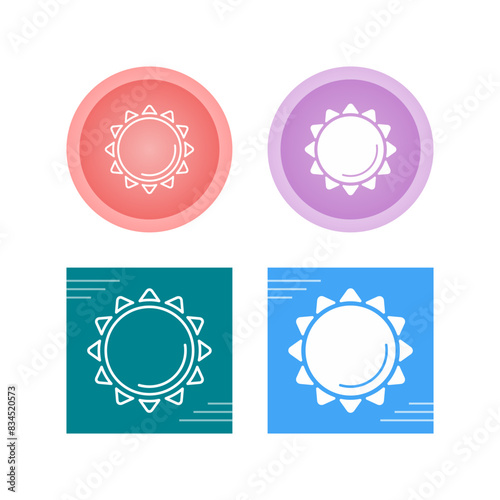 Sun Vector Icon
