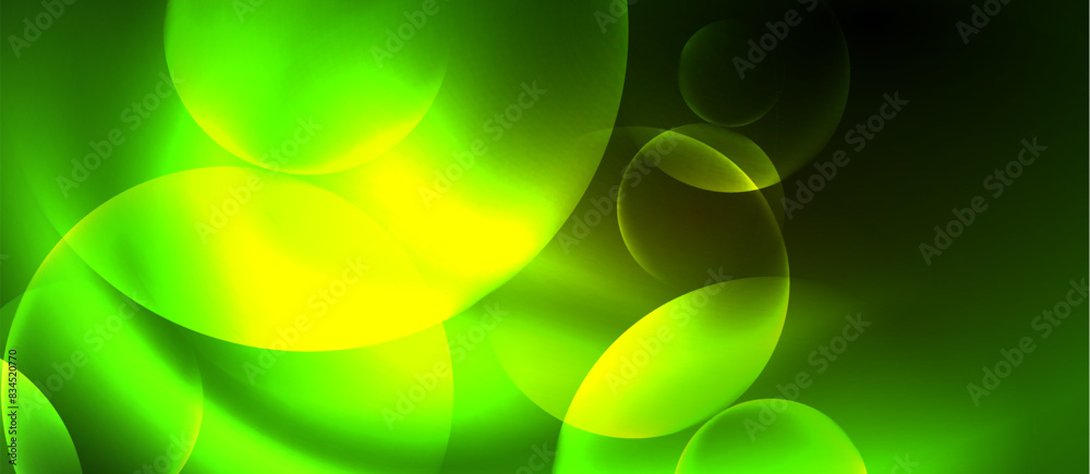 Techno concept with neon circles geometric design. Vector Illustration For Wallpaper, Banner, Background, Card, Book Illustration, landing page Techno concept with neon circles geometric design. Vector Illustration For Wallpaper, Banner, Background, Card, Book Illustration, landing page