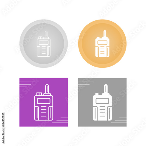 Walkie Talkie Vector Icon