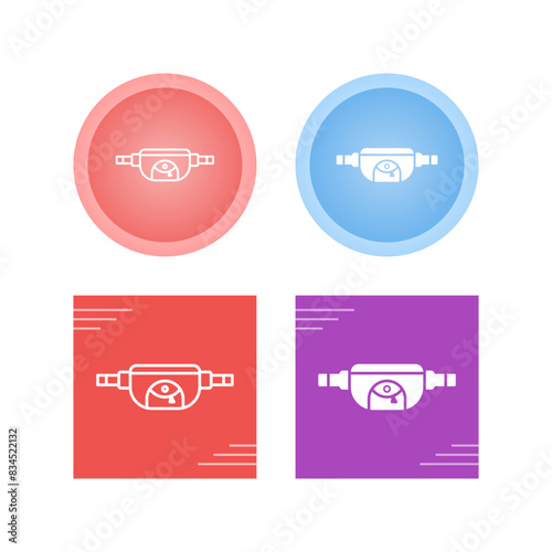 Fanny Pack Vector Icon