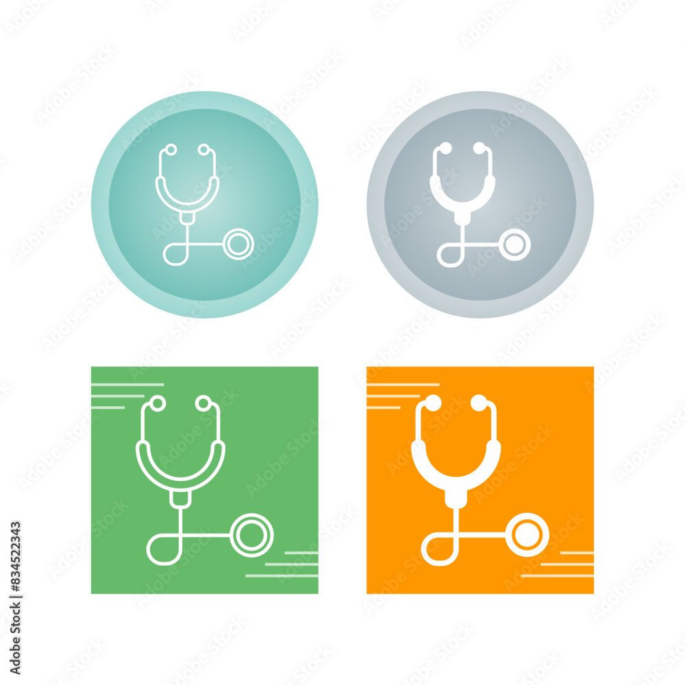 Stethoscope Vector Icon Stethoscope Vector Icon