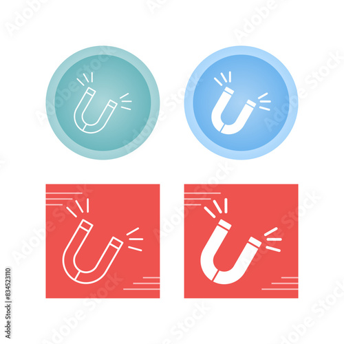Magnet Vector Icon