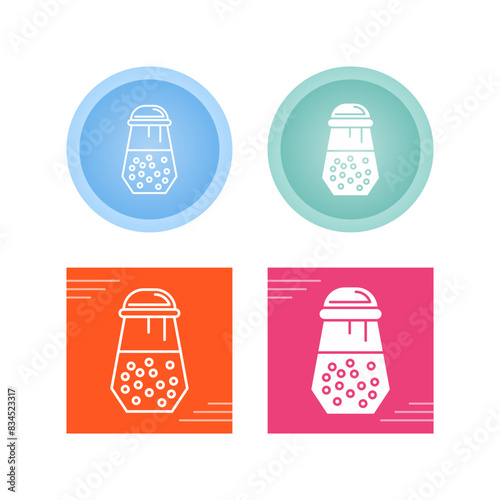 Salt Shaker Vector Icon