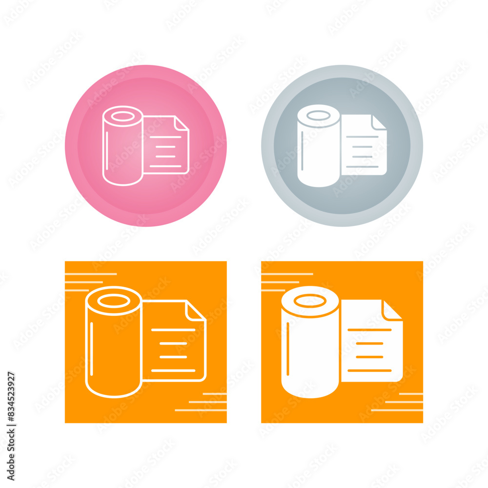Rolling Vector Icon Rolling Vector Icon