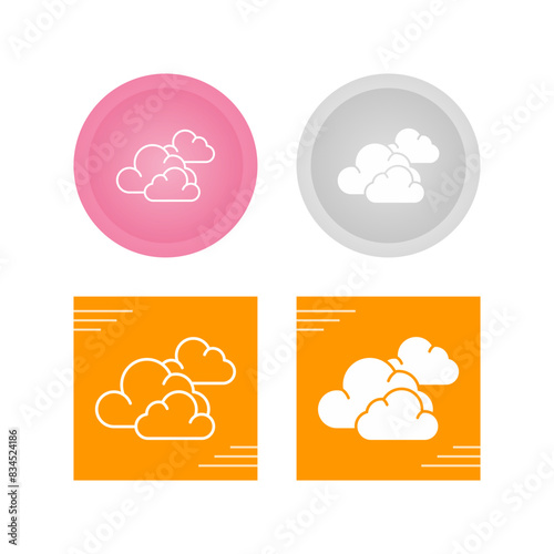 Cloudy Vector Icon