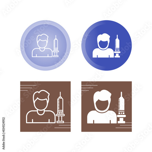 Vaccine Vector Icon