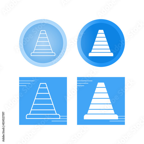 Traffic Cone Vector Icon