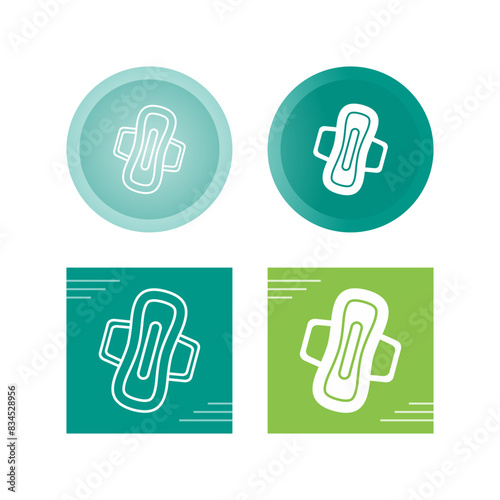 Sanitary Towel Vector Icon