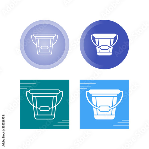 Bucket Vector Icon