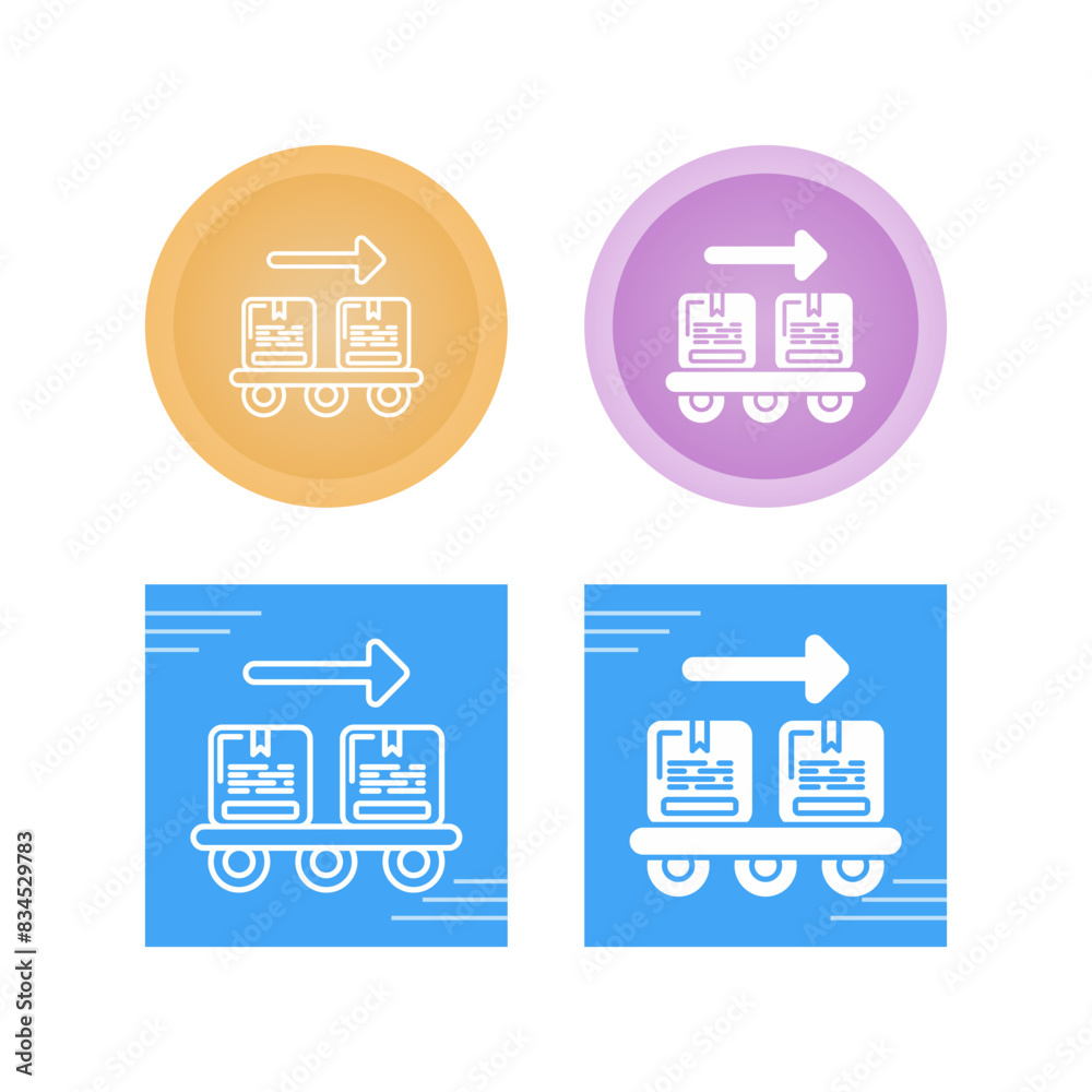 Export Packing Vector Icon Export Packing Vector Icon