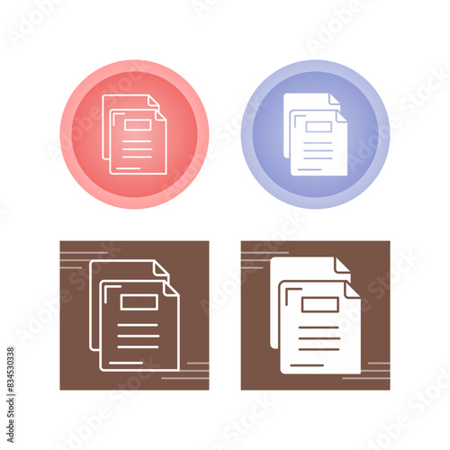 Document Vector Icon