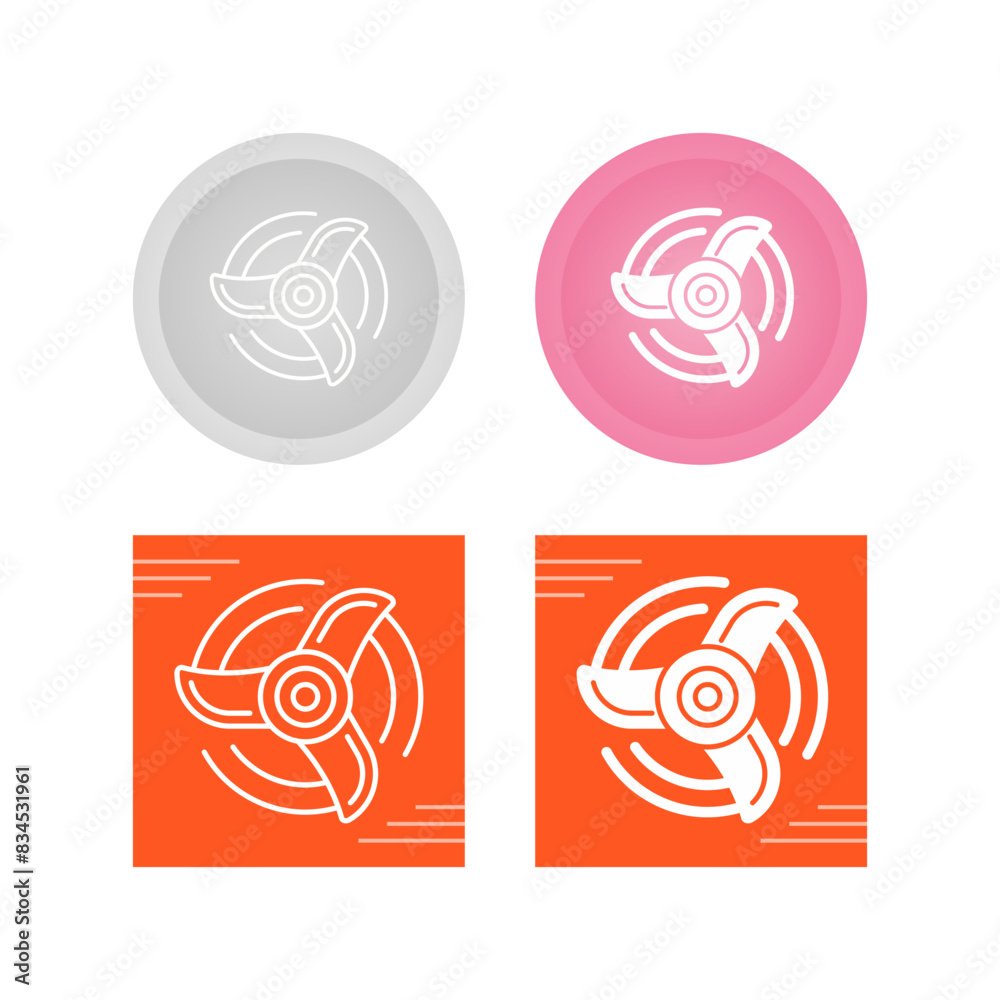 Propeller Vector Icon Propeller Vector Icon
