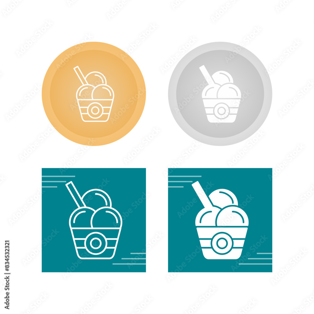Ice Cream Vector Icon Ice Cream Vector Icon