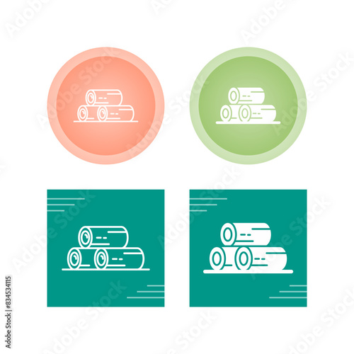 Wood Vector Icon