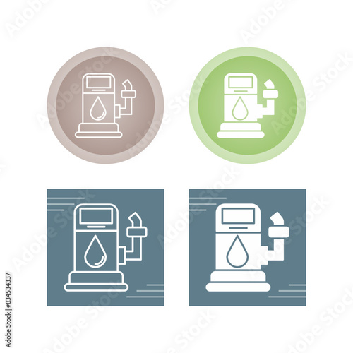 Gas Station Vector Icon