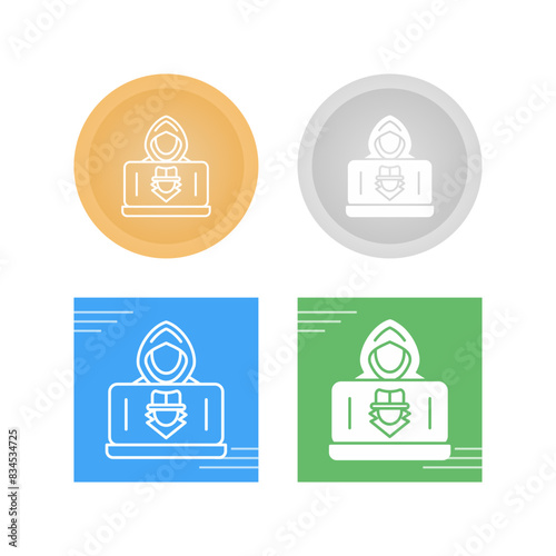 Hacker Vector Icon