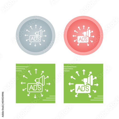Advertising Submission Vector Icon