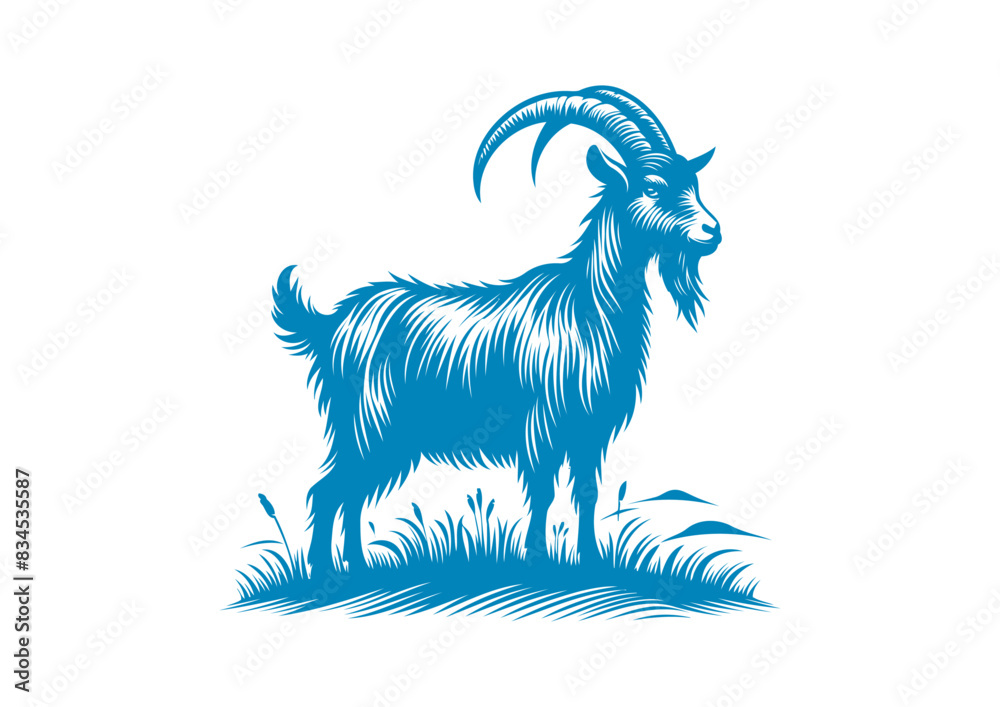 goat vector, transparent background. goat vector, transparent background.