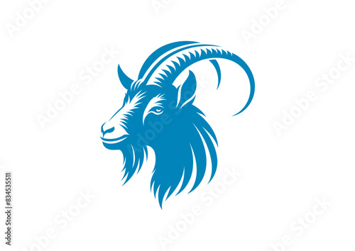 goat vector, transparent background.