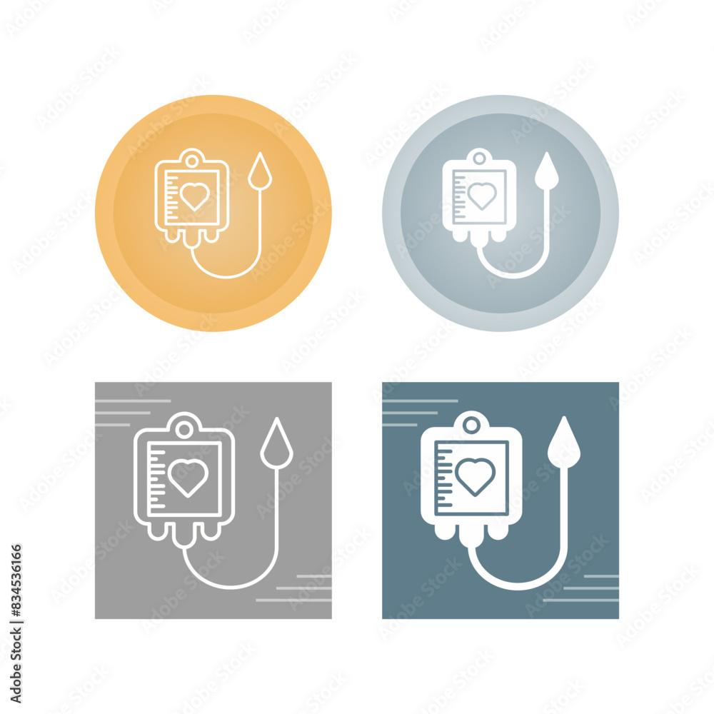 Blood Donation Vector Icon Blood Donation Vector Icon