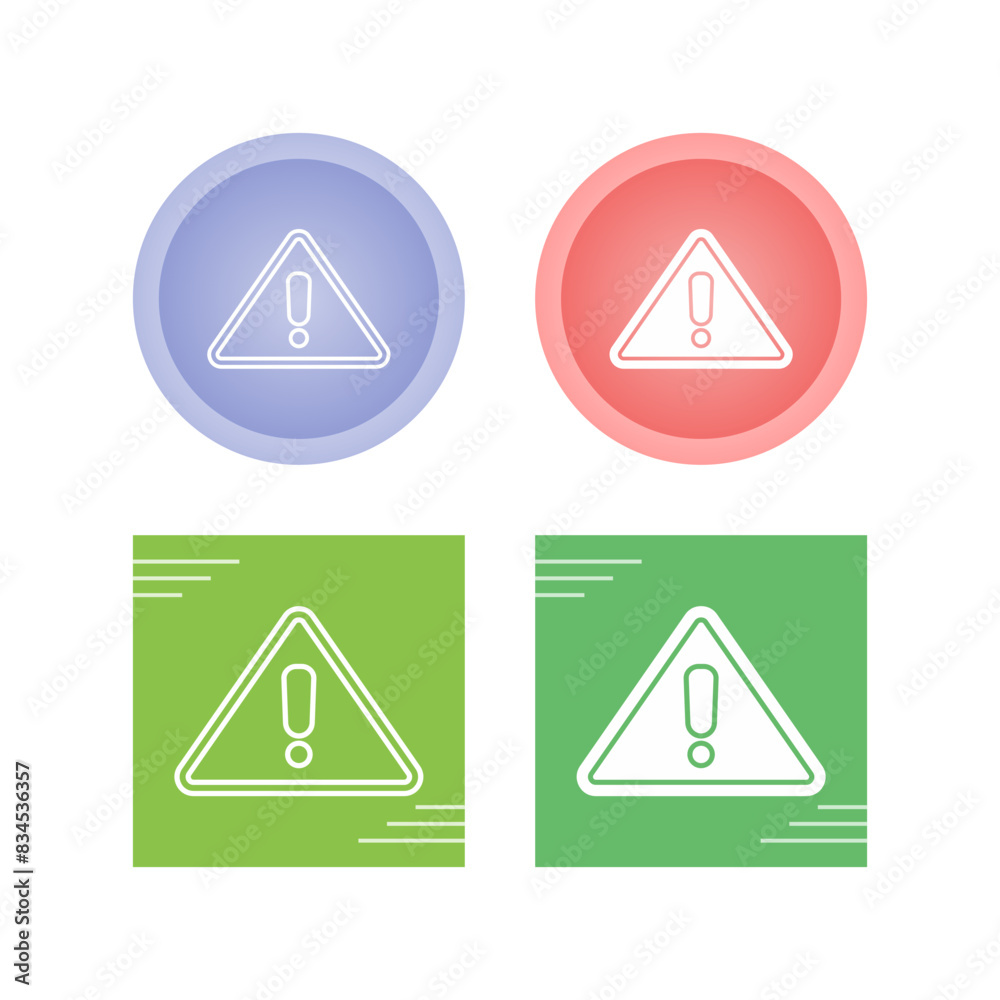 Attention Vector Icon Attention Vector Icon