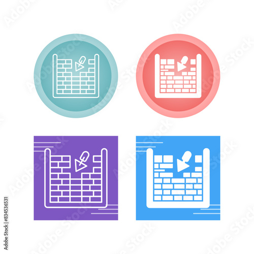 Masonry Vector Icon