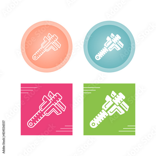 Vernier Caliper Vector Icon