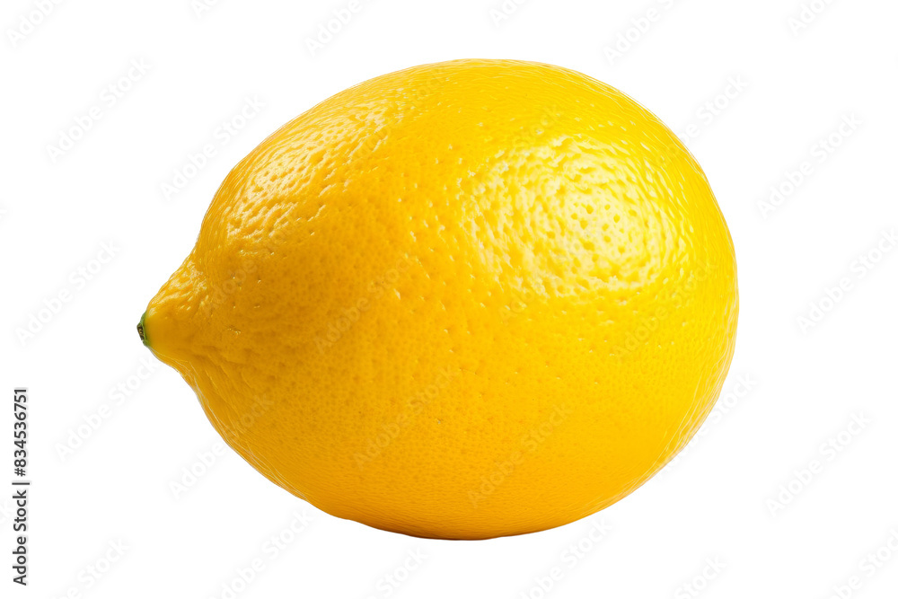 Fresh, juicy lemon isolated on black background. Fresh, juicy lemon isolated on black background.