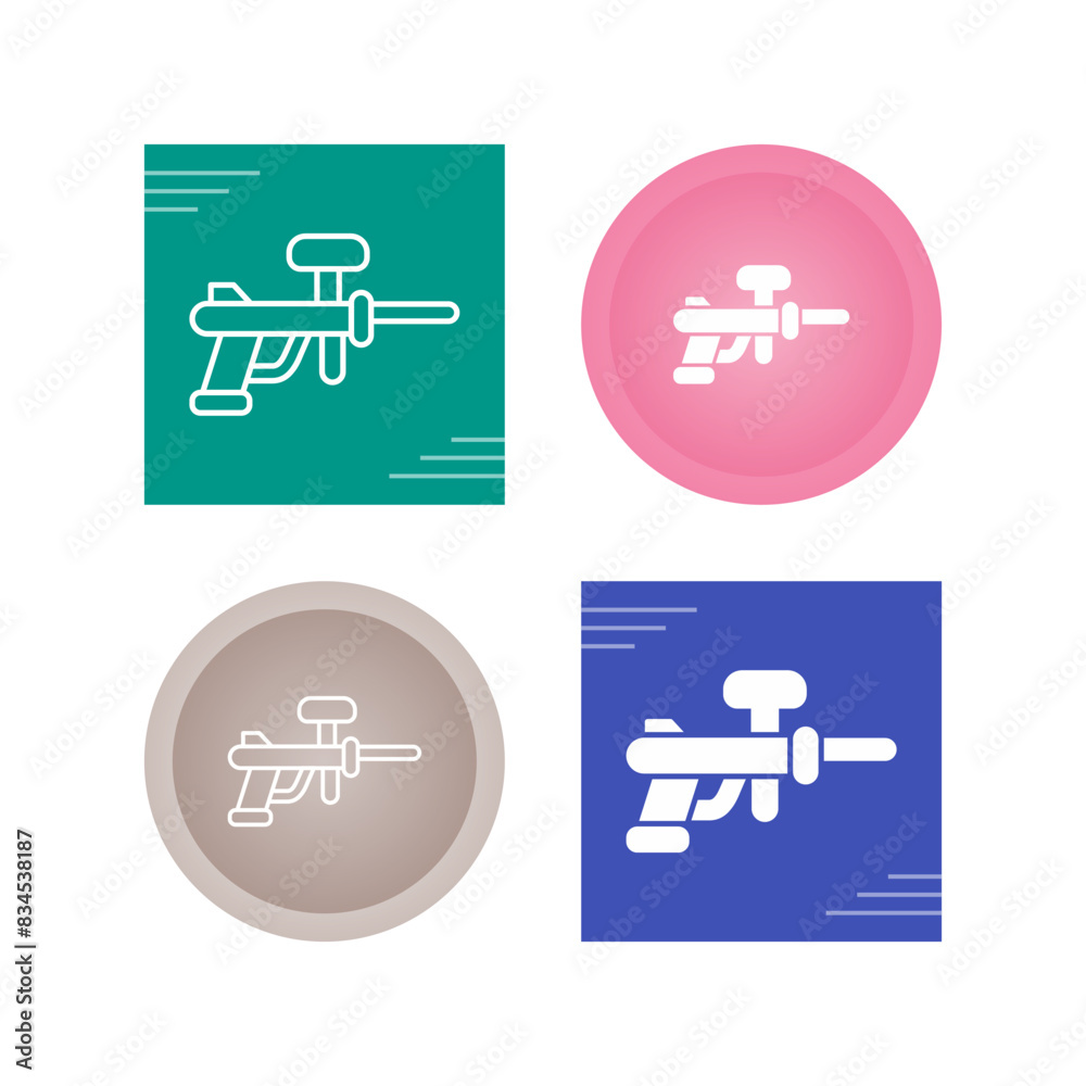 Paintball Vector Icon Paintball Vector Icon