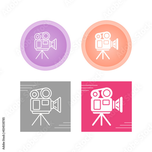 Video Camera Vector Icon