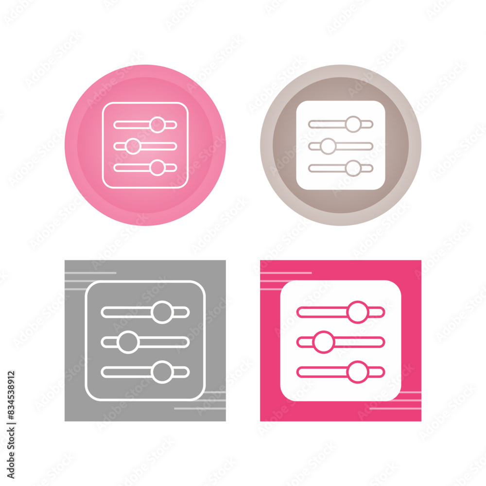 Mixer Vector Icon Mixer Vector Icon
