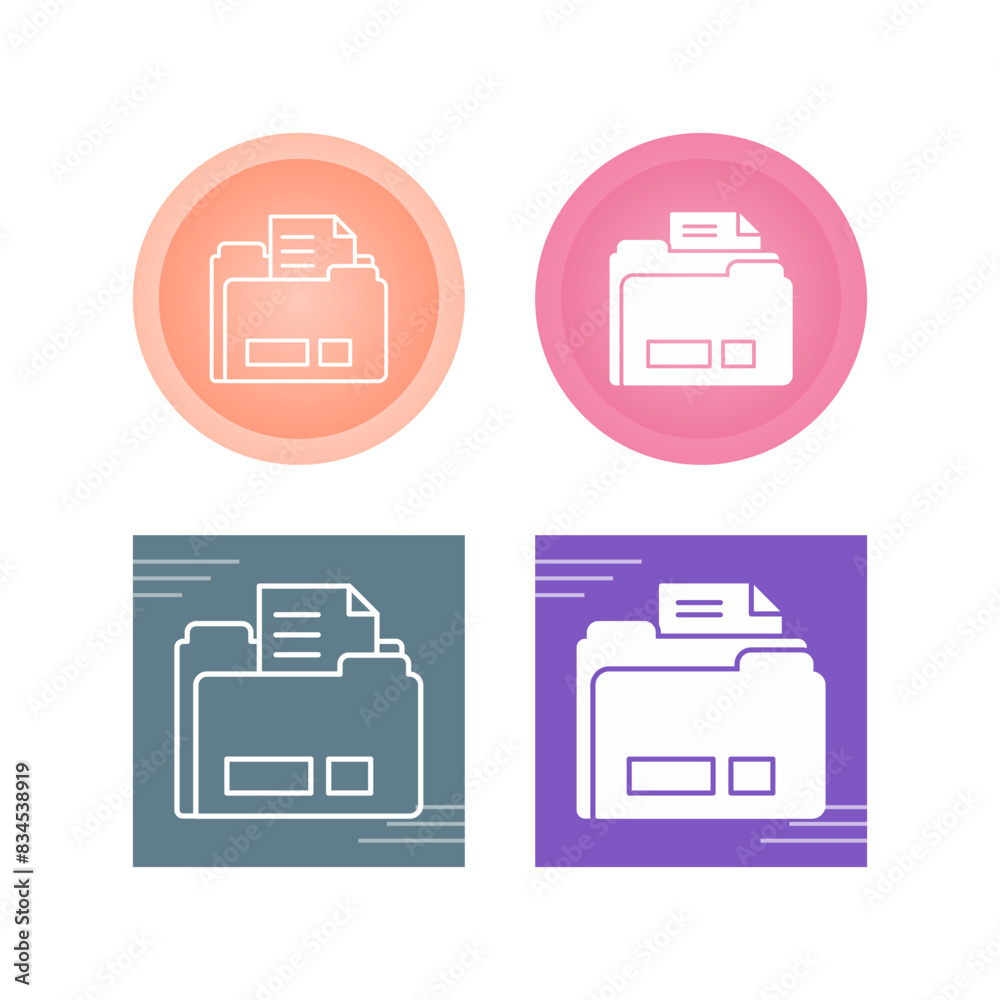 Folder Vector Icon Folder Vector Icon