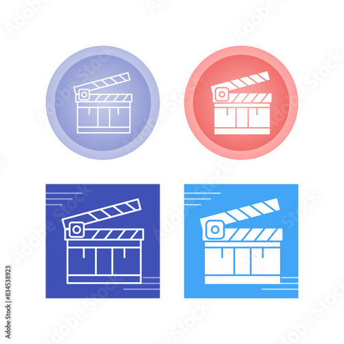 Clapperboard Vector Icon