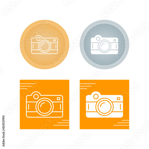 Photo Camera Vector Icon